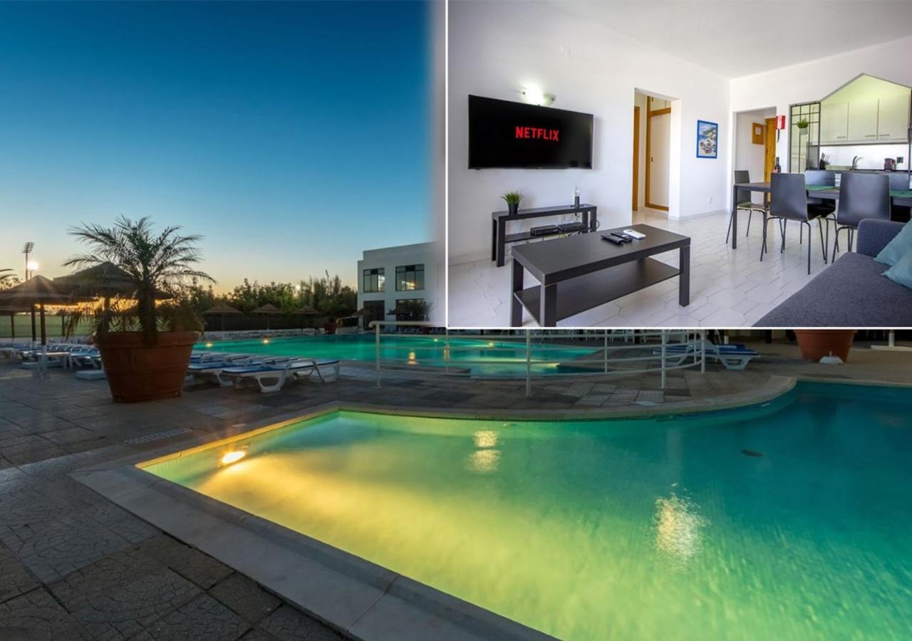 Sea View Apartment - 3 Swimming Pool & Fitness Албуфейра Екстериор снимка