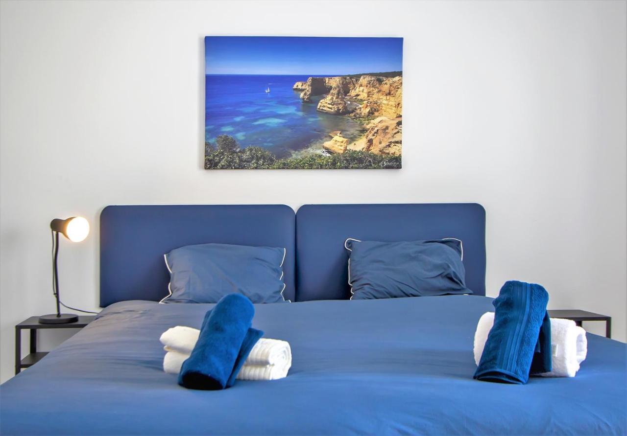 Sea View Apartment - 3 Swimming Pool & Fitness Албуфейра Екстериор снимка